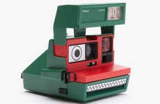 Crocodile-Themed Instant Cameras