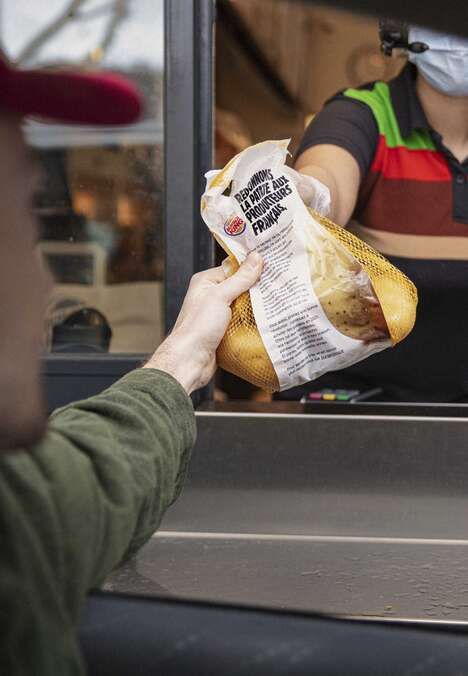 Fast Food Potato Bags