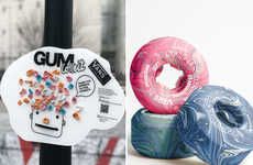 Gum-Made Skateboard Wheels