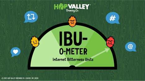 Online Bitterness-Themed Beer Ads