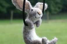 Swinging Rabbit Necklaces