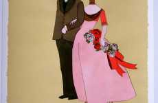 Retro Fashion Sketches - Jen Corace Draws Runway Couture the Old-Fashioned Way
