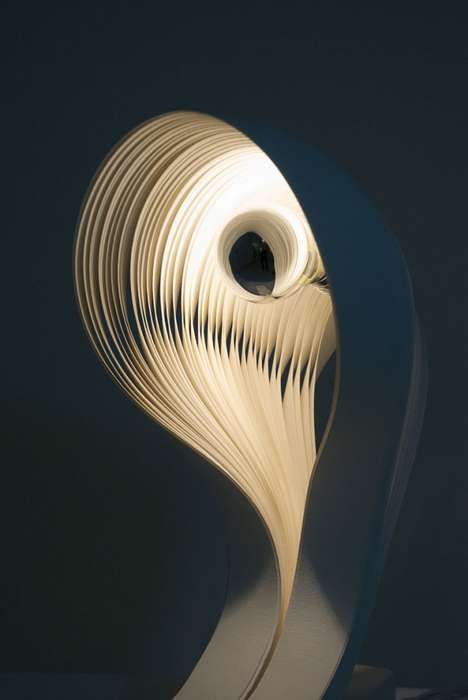 Intricate Papercraft Lamps