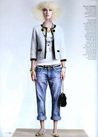 Rolled-Up Boyfriend Jeans Image 5