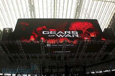 Colossal Video Game Screens