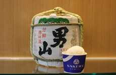 Sak&eacute;-Flavored Ice Creams