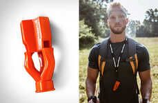 Ultra-Loud Outdoor Safety Whistles