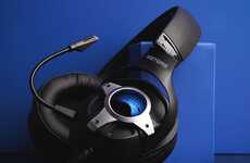 VU Meter-Equipped Gamer Headphones