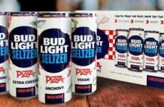 Pizza-Themed Seltzer Packs