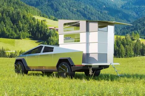 Electric SUV Camping Trailers