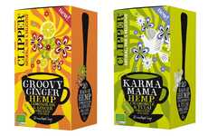 Organic Hemp-Infused Teas