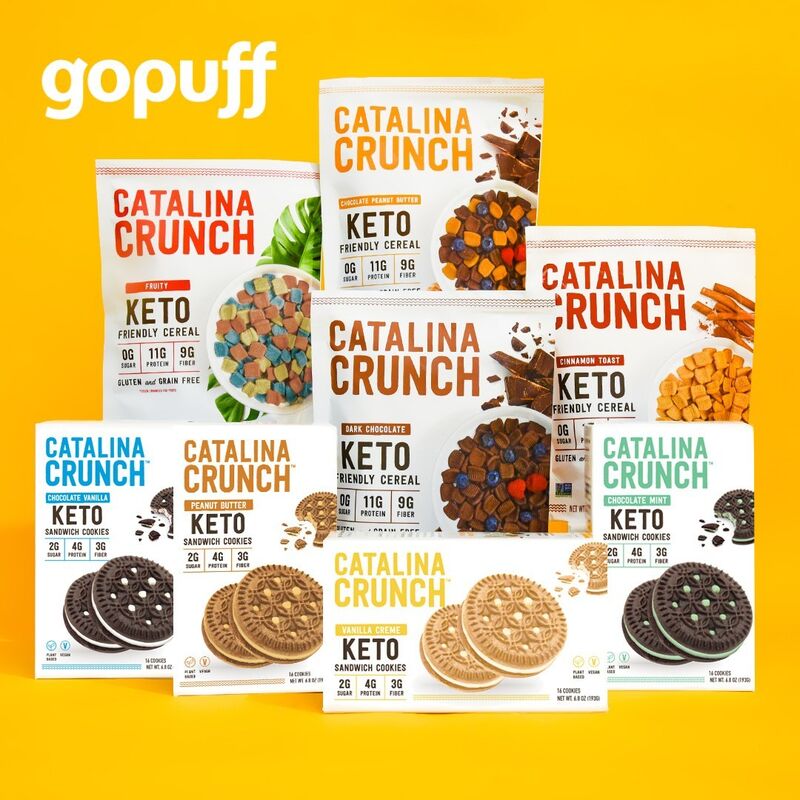 On-Demand Keto Cereal Deliveries