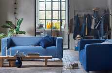 Upcycled Denim Sofas