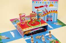 Dipped Snack Playful Mascots