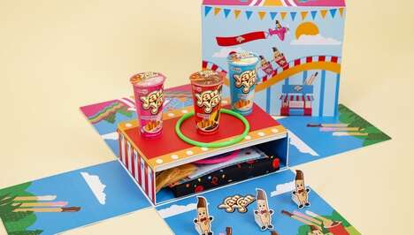 Dipped Snack Playful Mascots