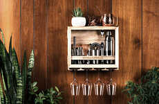 Compact Wall-Mounted Bartender Kits