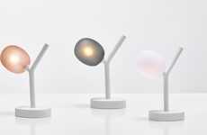 Portable Tree Branch-Like Lamps