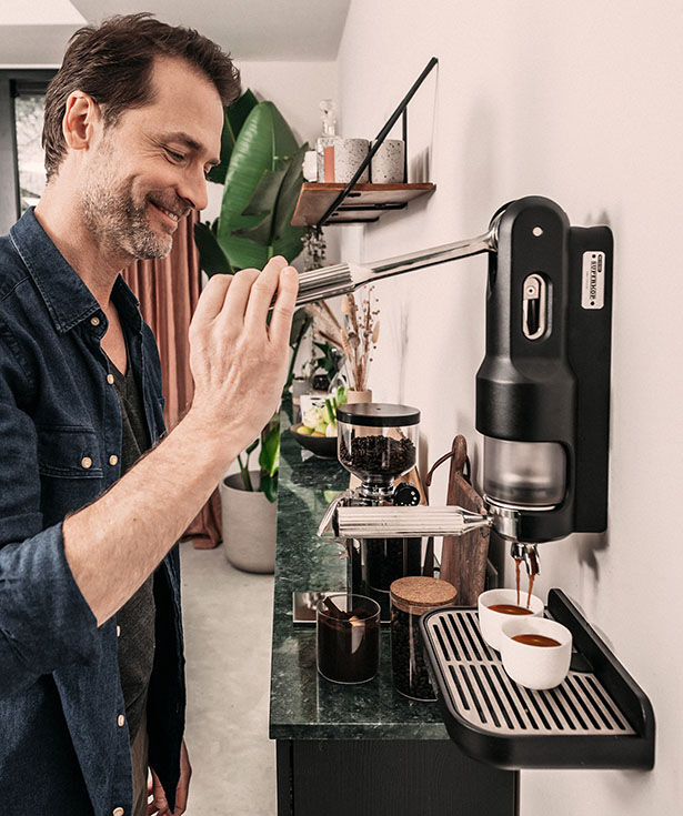 Mountable Manual Espresso Makers