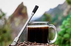 Filter-Equipped Coffee Straws