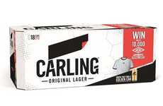 Promotional Football Beer Packs
