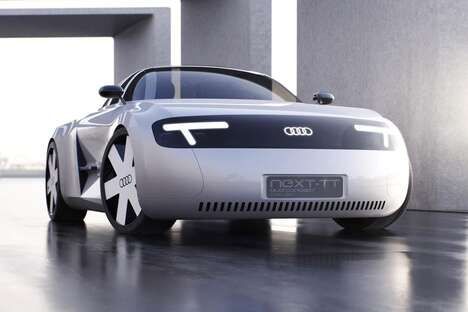 Recycled Glass Vehicle Designs : Audi Q4 e-tron