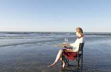 Portable Folding Chair Desks