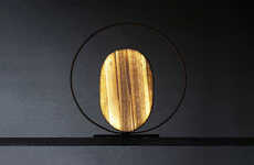 Discarded Banana Fiber Illuminators