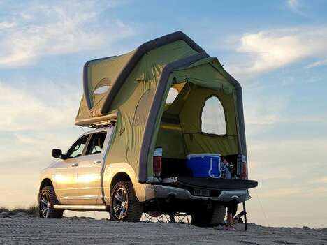 Two-Room Truck Tents