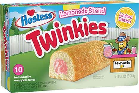 Limited-Edition Lemonade Snack Cakes