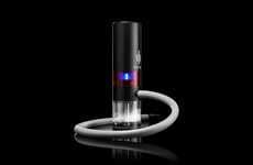 Laser-Lit Electric Bongs