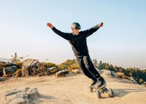 Balanced All-Terrain Electric Skateboards
