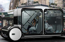 Self-Sanitizing Transport Pods