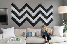 Colorful Felt Wall Tiles