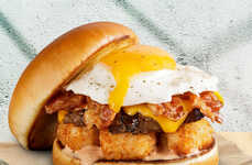 Stacked Brunch Burgers