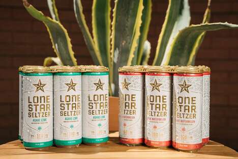 Summery Spiked Agave Seltzers