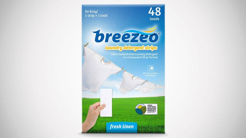 Concentrated Laundry Detergent Strips