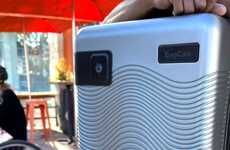 Camera-Equipped Travel Luggage