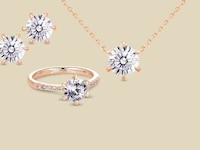 Precision-Cut Diamond-Like Jewelry Image 5