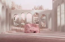 Luxurious Flower-Petal Armchairs