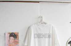 Artful Upcycled Denim Streetwear