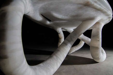 Sculptural Alabaster Furniture
