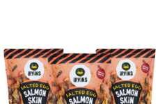 Seasoned Salmon Skin Snacks