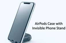 Smartphone-Holding Headphone Cases