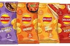 Football-Inspired Snack Chips