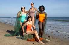 Recycled Fishnet Swimwear