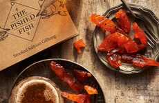 Gourmet Smoked Salmon Snacks