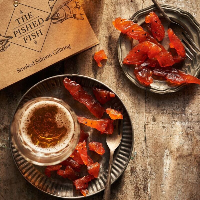 Gourmet Smoked Salmon Snacks
