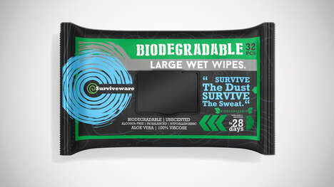 Biodegradable Body Wipes