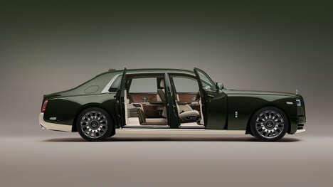 Ultra-Luxurious Custom Rolls-Royce Features Wine Fridge, Boat Themes