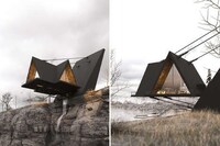 Minimalist Californian Cliff-Hanging Houses Image 3